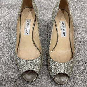 Jimmy Choo Peep-Toe Heels